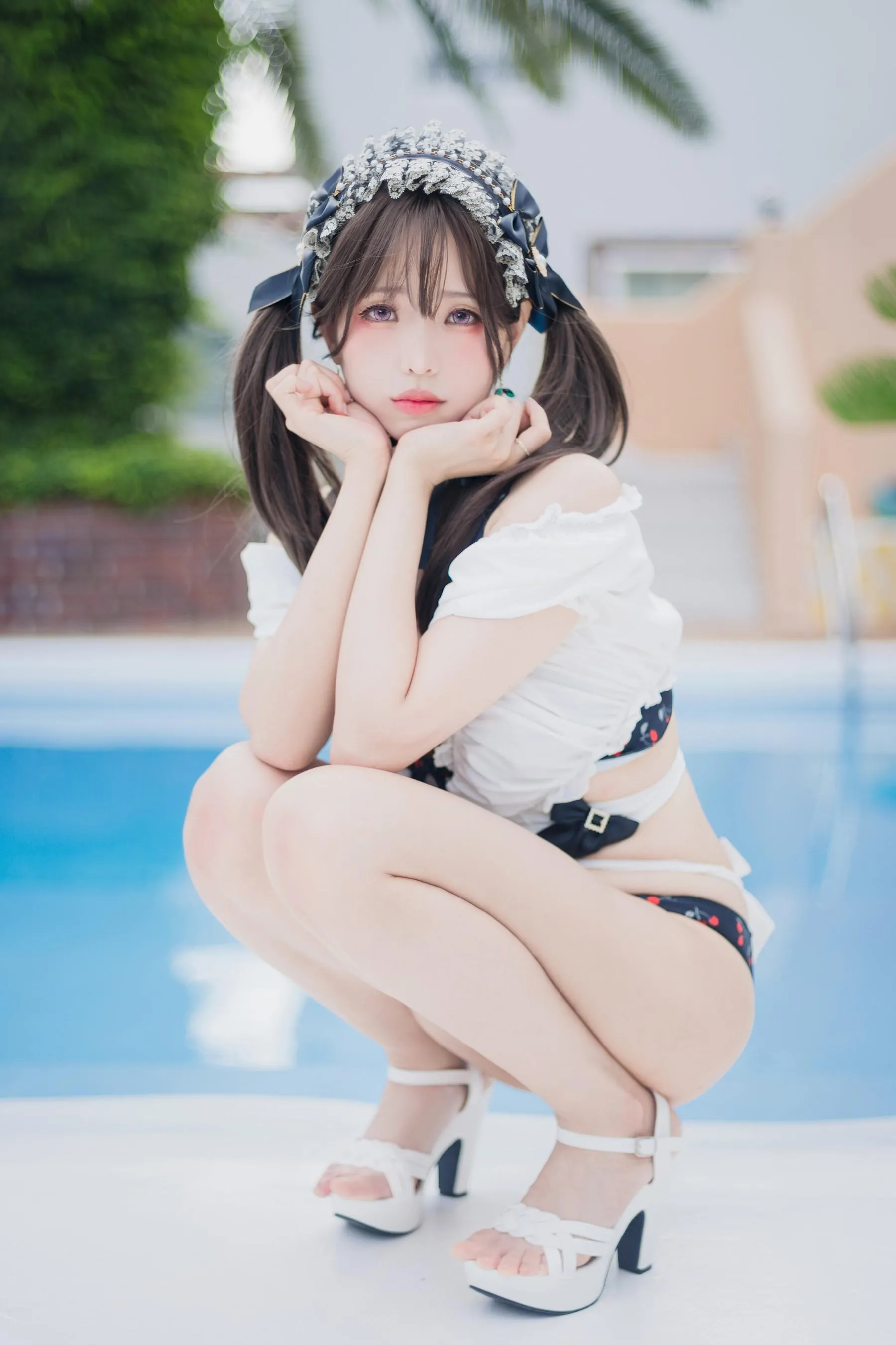 ElyEE子 – NO.120 2023.august B-櫻桃地雷系少女 Cherry Ground Mine Girl [23P]插图1